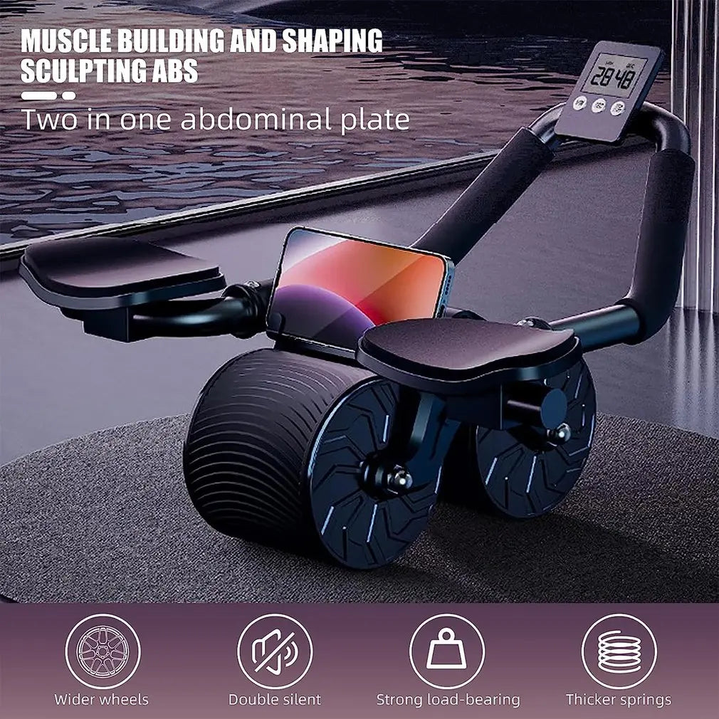 Abdominal Wheel Roller with Elbow Support